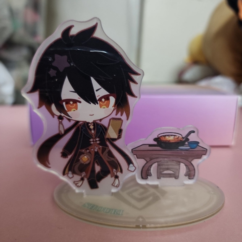 Zhongli/Shouri Acrylic Stand/Standee Genshin Impact